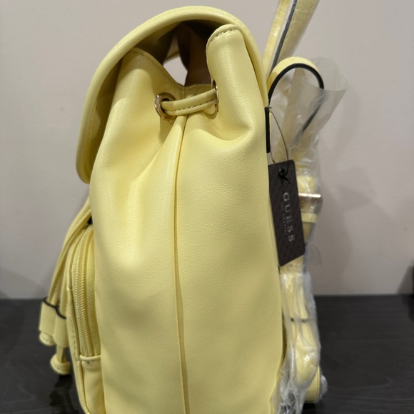 GUESS Light Yellow Backpack - Picture 2 of 3